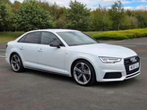 2018 Audi A4 2.0 Tdi Black Edition S Tronic Quattro Euro 6 (s/s) 4dr in White — image 4