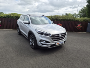 2017 Hyundai Tucson 2.0 Tucson Prem Se 2.0 D 185ps 4WD A/t in Silver — image 2