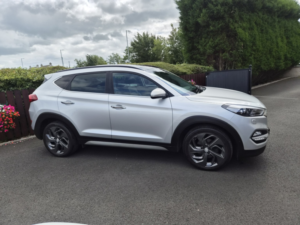 2017 Hyundai Tucson 2.0 Tucson Prem Se 2.0 D 185ps 4WD A/t in Silver — image 3