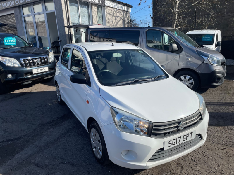 2017 Suzuki Celerio 1.0 Sz2 Hatchback 5dr Petrol Manual Euro 6 (68 Ps) in White — image 1