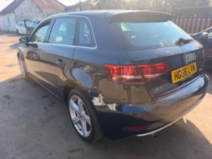 2016 Audi A3 1.0 Tfsi Sport Sportback Euro 6 (s/s) 5dr in Blue — image 4
