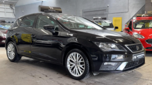 2019 SEAT Leon 1.6 Tdi Se Dynamic Diesel Black 5dr 1 Keeper+satnav+cruise in Black — image 4
