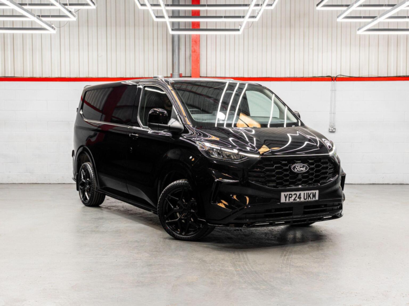2024 Ford Transit Custom 2.0 280 Ecoblue Limited L1 H1 Euro 6 (s/s) 5dr in Black — image 1