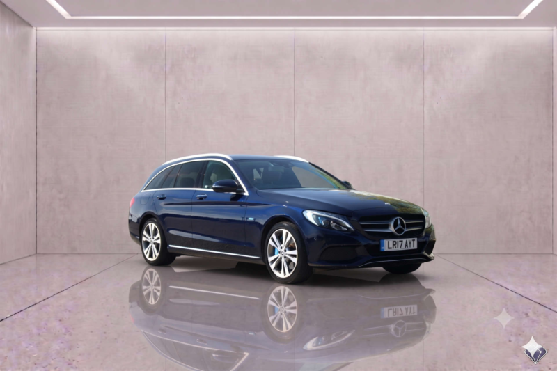 2017 Mercedes-Benz C-Class 2.0 C350 Sport Premium+ E Auto 5dr in Blue — image 1
