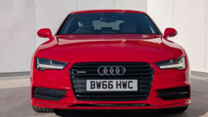 2016 Audi A7 3.0 Tdi V6 Black Edition Sportback S Tronic Quattro Euro 6 (s/s) 5dr in Red — image 2