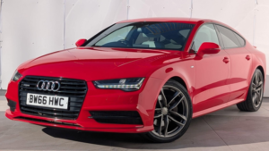 2016 Audi A7 3.0 Tdi V6 Black Edition Sportback S Tronic Quattro Euro 6 (s/s) 5dr in Red — image 3