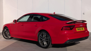 2016 Audi A7 3.0 Tdi V6 Black Edition Sportback S Tronic Quattro Euro 6 (s/s) 5dr in Red — image 4
