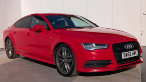 2016 Audi A7 3.0 Tdi V6 Black Edition Sportback S Tronic Quattro Euro 6 (s/s) 5dr in Red — image 6
