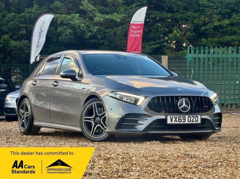 2019 Mercedes-Benz A Class 2.0 A35 Amg (executive) Spds Dct 4matic Euro 6 (s/s) 5dr in Grey — image 1
