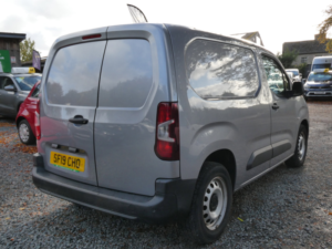 2019 Citroen Berlingo 1.6 Bluehdi 1000 Worker M Panel Van 5dr Diesel Manual Swb Euro 6 (75 Ps) in Grey — image 3