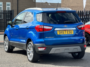 2018 Ford Ecosport 1.0t Ecoboost Titanium SUV 5dr Petrol Manual Euro 6 (s/s) (125 Ps) in Blue — image 4