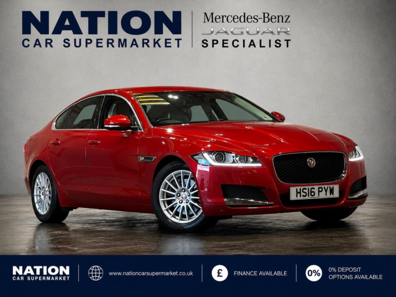 2016 Jaguar Xf 2.0d Prestige Euro 6 (s/s) 4dr in Red — image 1