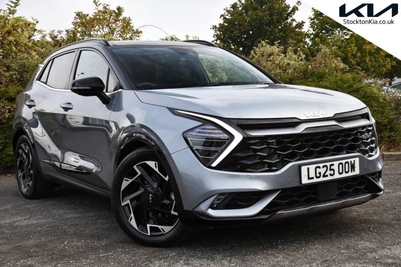 2025 Kia Sportage 1.6 T-Gdi Mhev Gt-Line S SUV 5dr Petrol Hybrid Dct Euro 6 (s/s) (157 Bhp) in Silver — image 1
