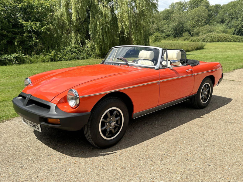 1978 MG Mgb Roadster 1.8 in Red — image 1