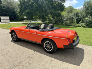 1978 MG Mgb Roadster 1.8 in Red — image 3