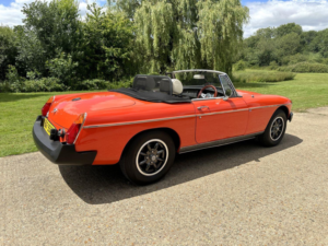 1978 MG Mgb Roadster 1.8 in Red — image 4