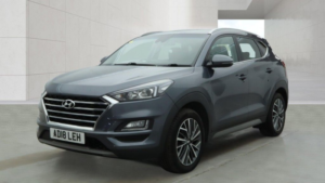 2019 Hyundai Tucson 1.6 Crdi Premium SUV 5dr Diesel Dct Euro 6 (s/s) (136 Ps) in Grey — image 2