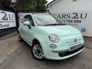 2014 Fiat 500 1.2 500 1.2 69hp Lounge in Green — image 2
