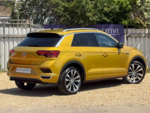 2020 Volkswagen T-Roc 1.5 Tsi Gpf Evo R-Line SUV 5dr Petrol DSG Euro 6 (s/s) (150 Ps) in Yellow — image 2