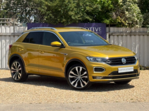 2020 Volkswagen T-Roc 1.5 Tsi Gpf Evo R-Line SUV 5dr Petrol DSG Euro 6 (s/s) (150 Ps) in Yellow — image 4