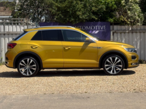 2020 Volkswagen T-Roc 1.5 Tsi Gpf Evo R-Line SUV 5dr Petrol DSG Euro 6 (s/s) (150 Ps) in Yellow — image 5
