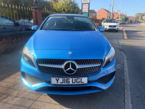 2016 Mercedes-Benz A Class 2.1 A200d Amg Line (premium Plus) Euro 6 (s/s) 5dr in Blue — image 6