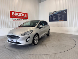 2018 Ford Fiesta 1.0t Ecoboost Titanium Euro 6 (s/s) 5dr in Silver — image 3