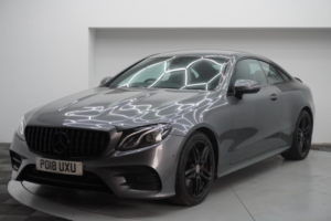 2018 Mercedes-Benz E Class 2.0 E220d Amg Line G-Tronic+ Euro 6 (s/s) 2dr in Grey — image 2