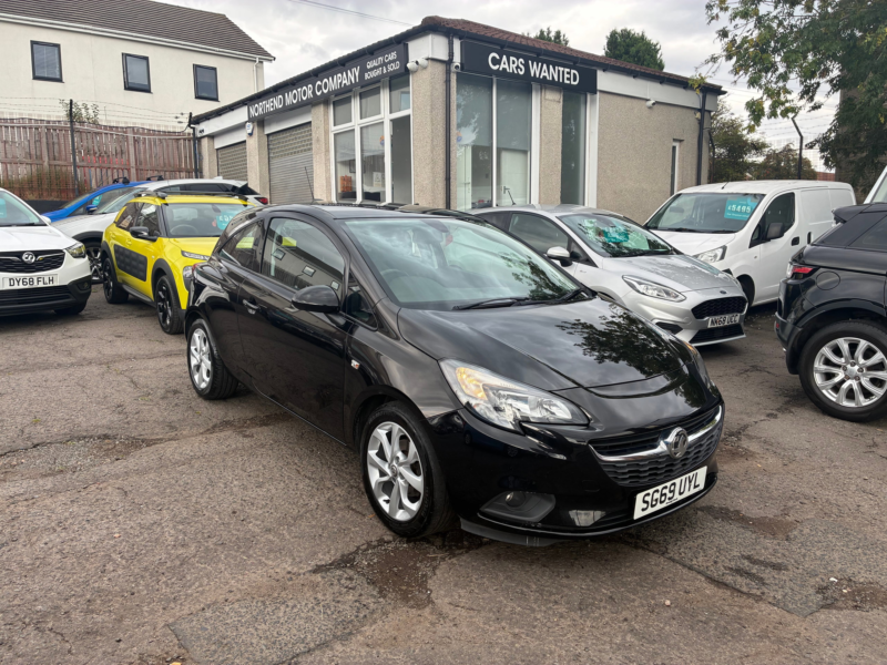 2019 Vauxhall Corsa 1.4i Ecotec Energy Hatchback 3dr Petrol Manual Euro 6 (75 Ps) in Black — image 1