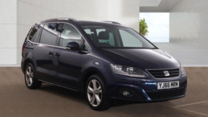 2017 SEAT Alhambra 2.0 Tdi Se Lux DSG Euro 6 (s/s) 5dr in Blue — image 2