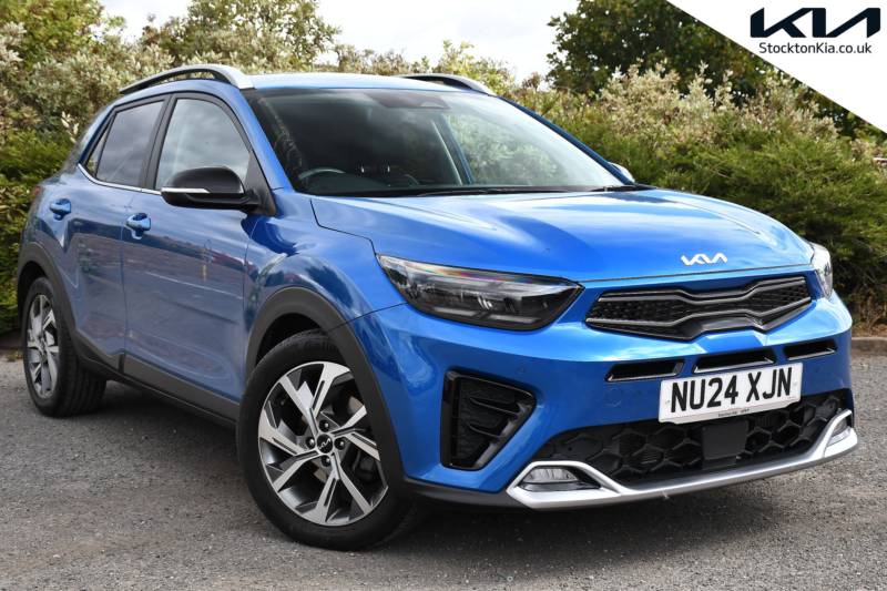 2024 Kia Stonic 1.0 T-Gdi Mhev Gt-Line S SUV 5dr Petrol Hybrid Manual Euro 6 (s/s) (118 Bhp) in Blue — image 1
