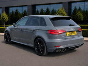 2018 Audi A3 2.0 Tfsi Black Edition Sportback Euro 6 (s/s) 5dr in Grey — image 6