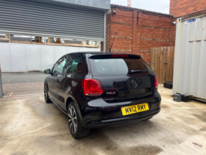 2012 Volkswagen Polo 1.2 Match Euro 5 3dr in Black — image 5