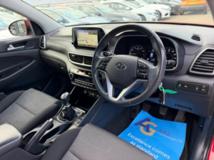2020 Hyundai Tucson 1.6 Gdi Se Nav Euro 6 (s/s) 5dr in Red — image 3