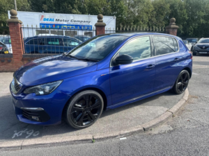 2018 Peugeot 308 1.6 Bluehdi Gt Line Euro 6 (s/s) 5dr in Blue — image 6