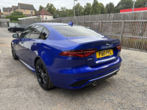 2019 Jaguar Xe 2.0 P250i R-Dynamic S Saloon 4dr Petrol Auto Euro 6 (s/s) (250 Ps) in Blue — image 4
