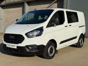 2023 Ford Transit Custom 2.0 300 Ecoblue Leader Crew Van L1 H1 Euro 6 (s/s) 5dr in White — image 3