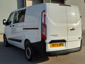 2023 Ford Transit Custom 2.0 300 Ecoblue Leader Crew Van L1 H1 Euro 6 (s/s) 5dr in White — image 5