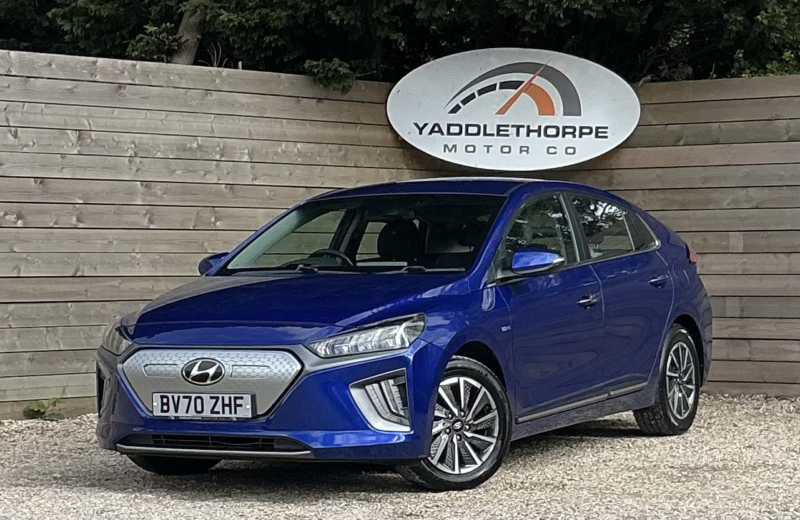 2020 Hyundai Ioniq Ioniq Ev Prem 38.3kwh My20 in Blue — image 1