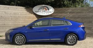2020 Hyundai Ioniq Ioniq Ev Prem 38.3kwh My20 in Blue — image 3