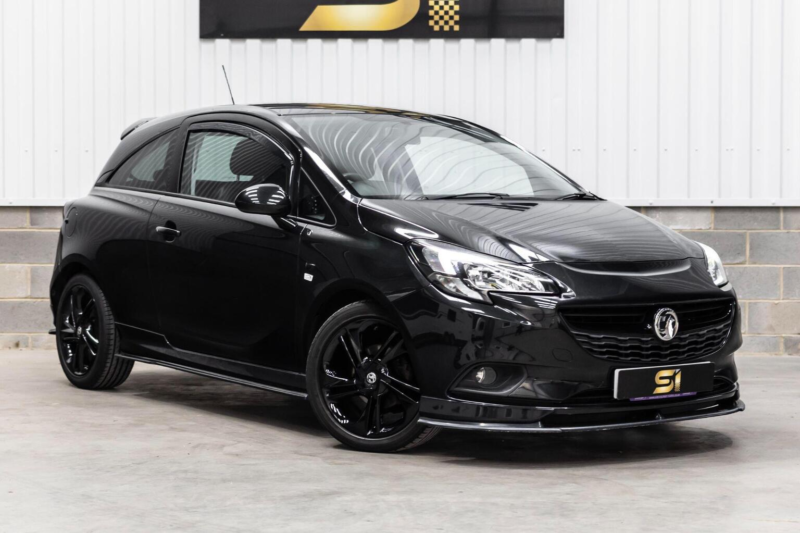 2018 Vauxhall Corsa 1.4i Ecoflex Limited Edition Euro 6 3dr in Black — image 1