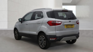 2017 Ford Ecosport 1.0 T Ecoboost Titanium Silver 5dr 1 Keeper+satnav+7 Stamps in Silver — image 2