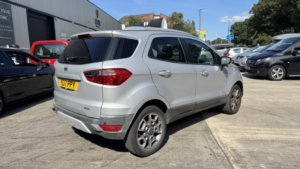2017 Ford Ecosport 1.0 T Ecoboost Titanium Silver 5dr 1 Keeper+satnav+7 Stamps in Silver — image 4