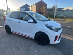 2017 Kia Picanto 1.25 Gt-Line S Euro 6 5dr in White — image 5