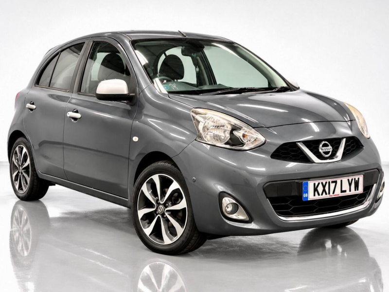 2017 Nissan Micra 1.2 N-Tec CVT Euro 6 5dr in Grey — image 1