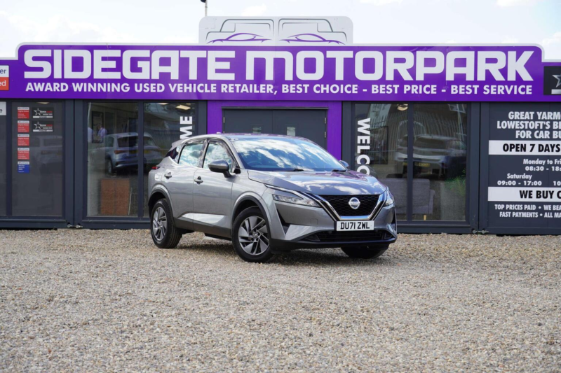 2021 Nissan Qashqai 1.3 Dig-T Mhev Acenta Premium Euro 6 (s/s) 5dr in Grey — image 1