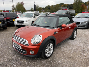 2012 MINI Convertible 1.6 Cooper Euro 5 (s/s) 2dr in Orange — image 5