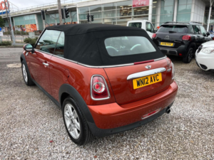 2012 MINI Convertible 1.6 Cooper Euro 5 (s/s) 2dr in Orange — image 6
