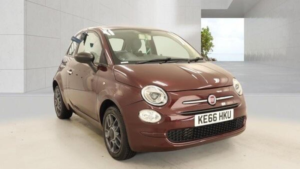 2017 Fiat 500 1.2 Pop Euro 6 (s/s) 3dr in Red — image 2