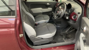 2017 Fiat 500 1.2 Pop Euro 6 (s/s) 3dr in Red — image 3